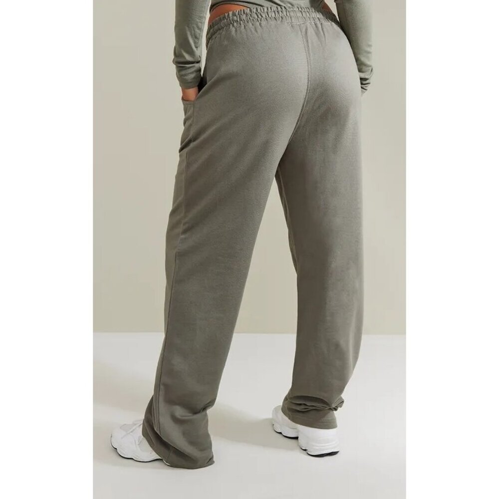 Light Green Straight Leg Logo Joggers - Med - Picture 2 of 4